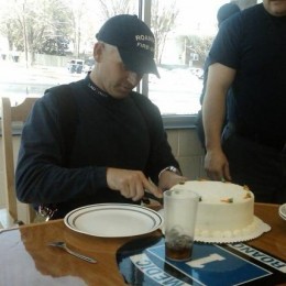 Chris Brown on his birthday as celebrated at Station 1. Photo from Station 1 Blog